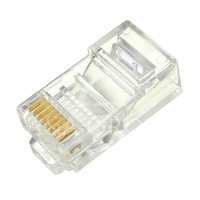  RJ-45 8P-8C CAT5e Ts (100/) -  